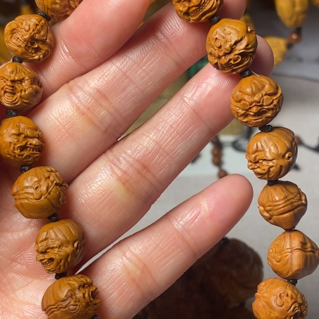 橄榄核手串/手链桃核小恶僧