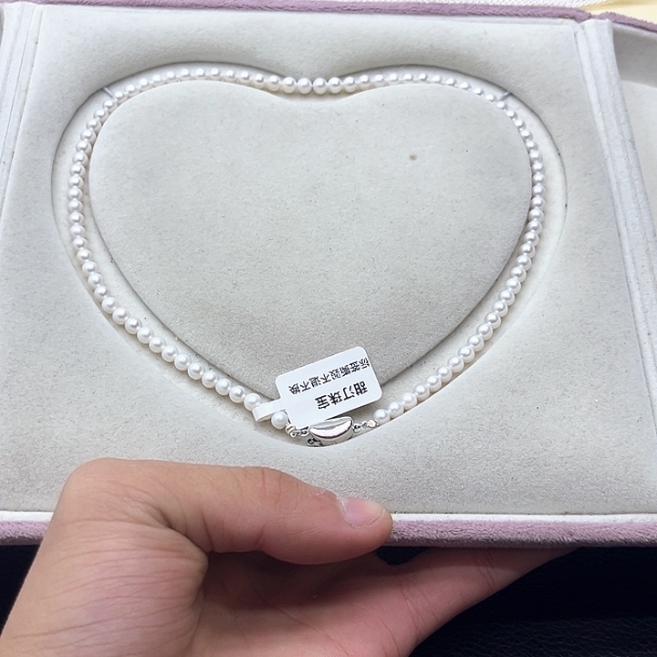 淡水珍珠钛钢珍珠项链8