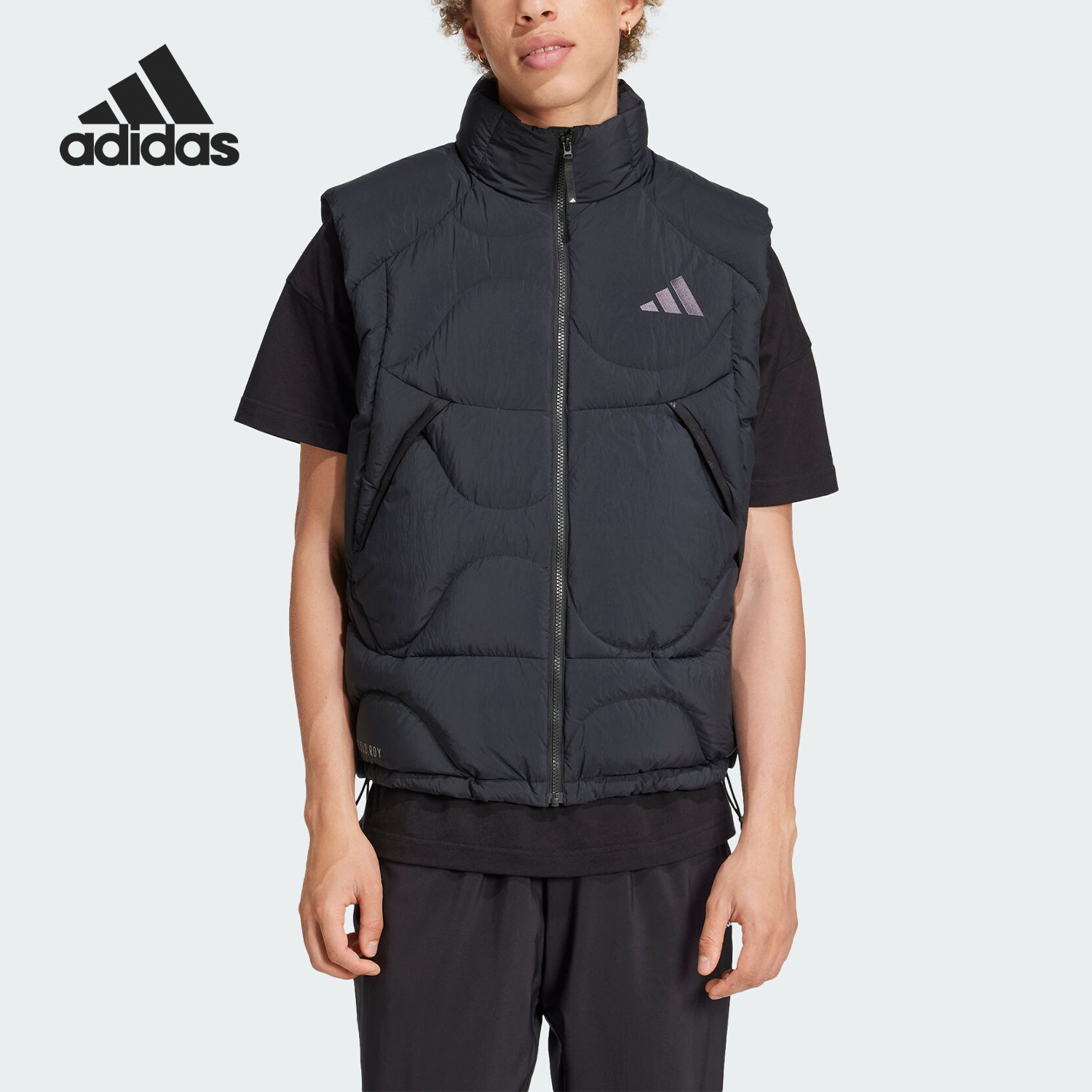 adidas/阿迪达斯阿迪达斯运动男士抗风保暖立领外套JG5937