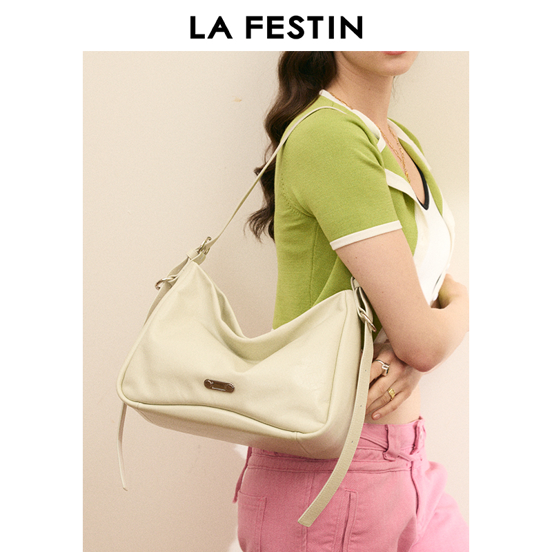 【Leo专属】拉菲斯汀夏季包包新款大容量单肩斜挎包女通勤托特包