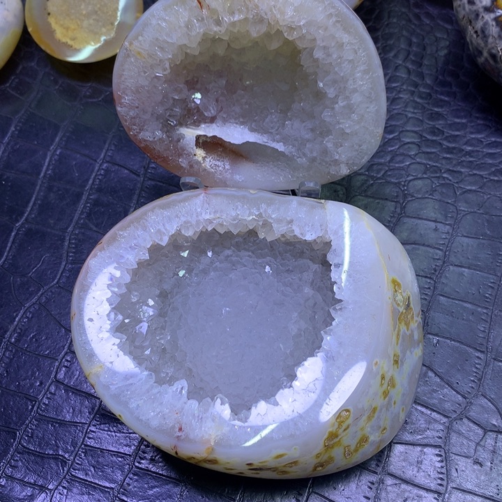 水晶福利聚宝盆未镶嵌媛*