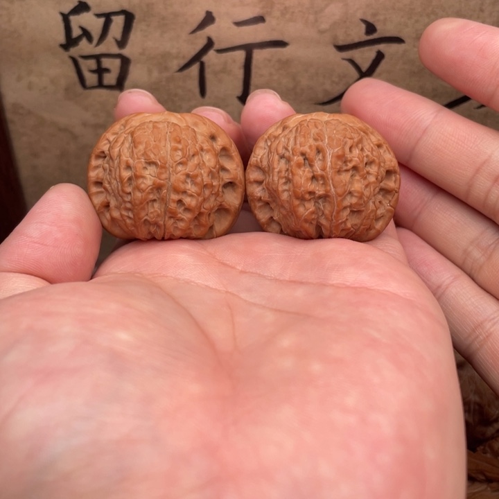 把件文玩核桃37血麒麟