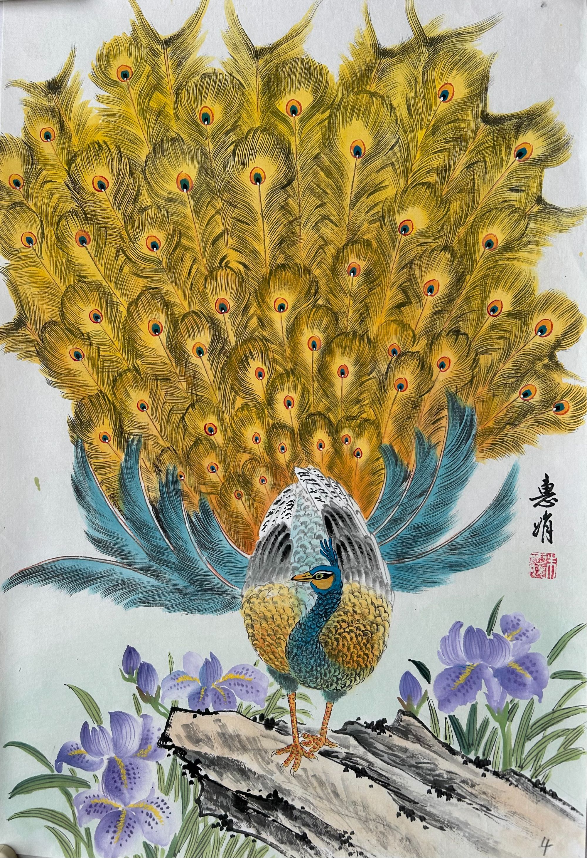 （朱老师专属）惠雅斋孔雀合集直播回放视频课