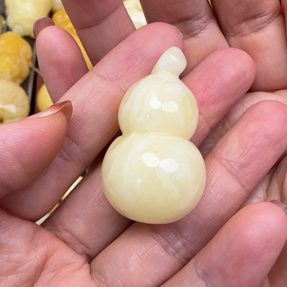 蜜蜡颈饰未镶嵌天然蜜蜡