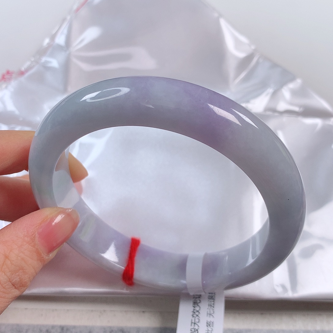 翡翠手镯未镶嵌 正圈①⑤②63