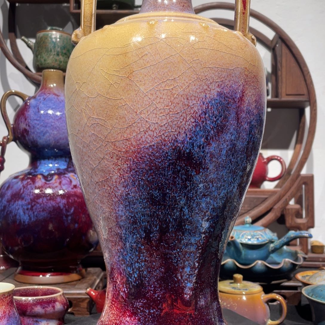 中国神后钧瓷花器