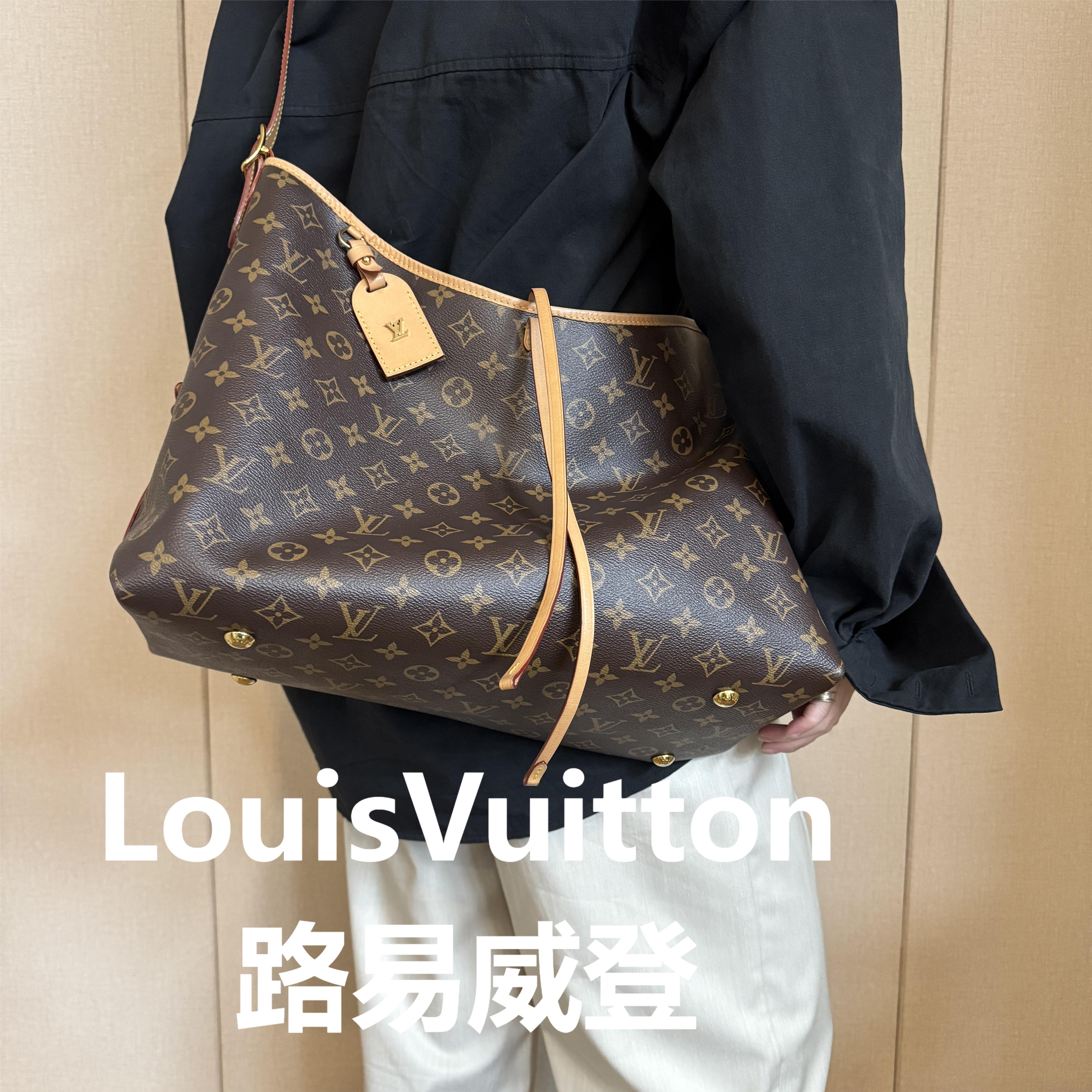 95新 LouisVuitton/路易威登 carryall中号/云海优选/62590