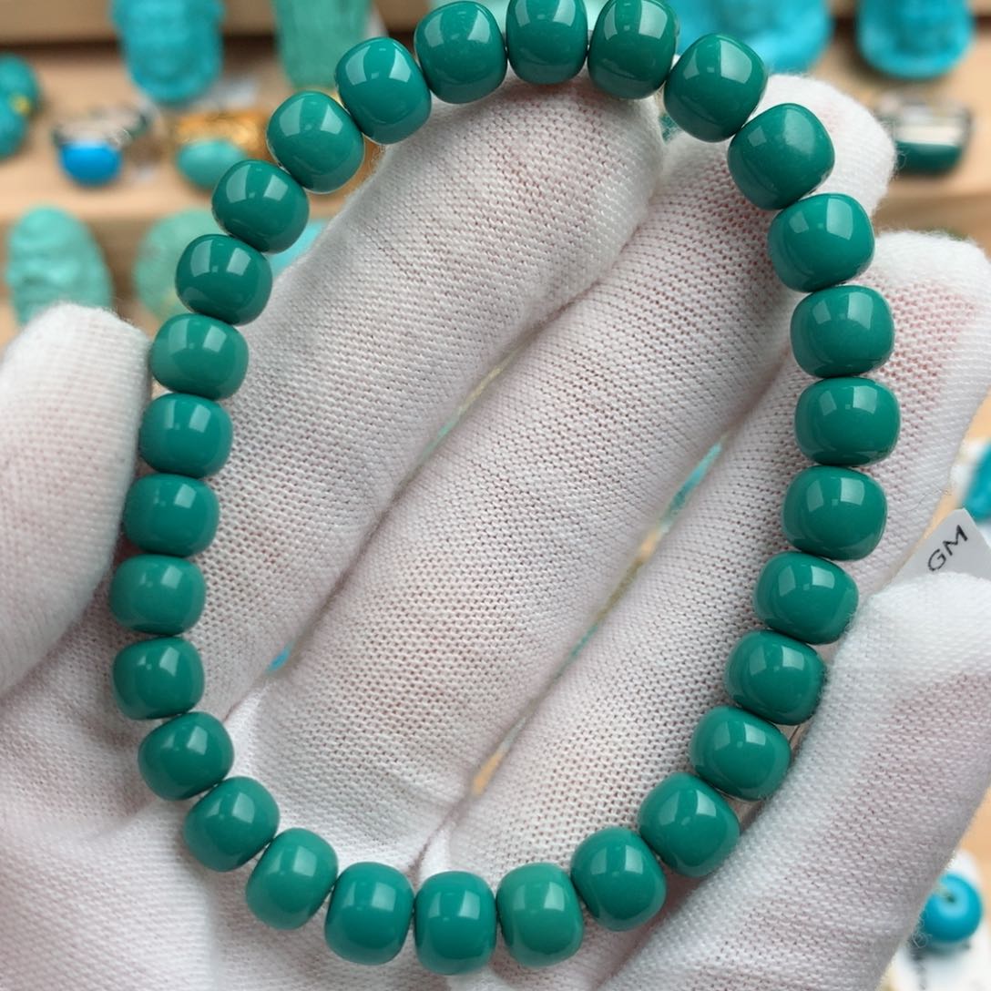 绿松石配饰未镶嵌7mm