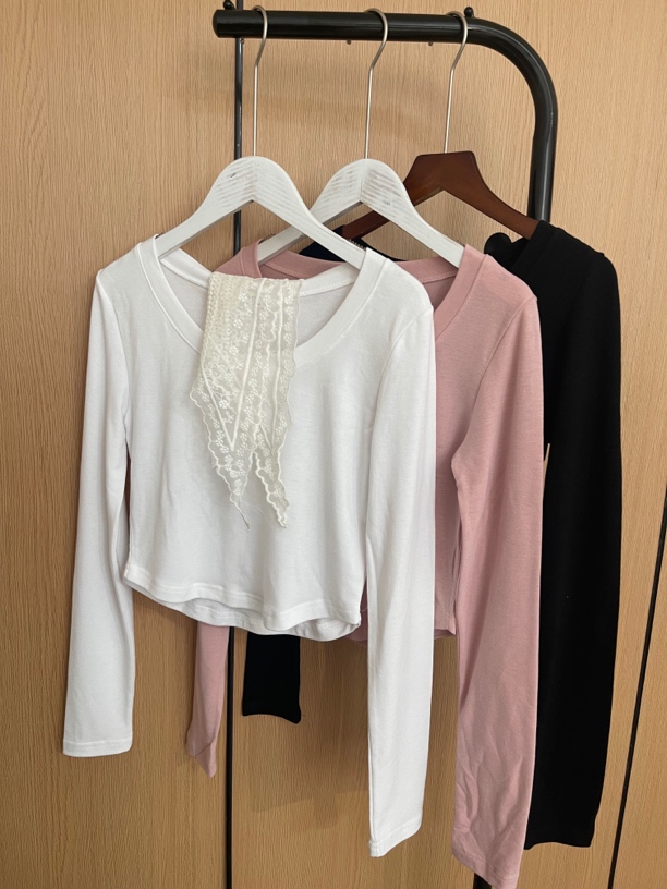 韩国东大门弹力长袖体桖