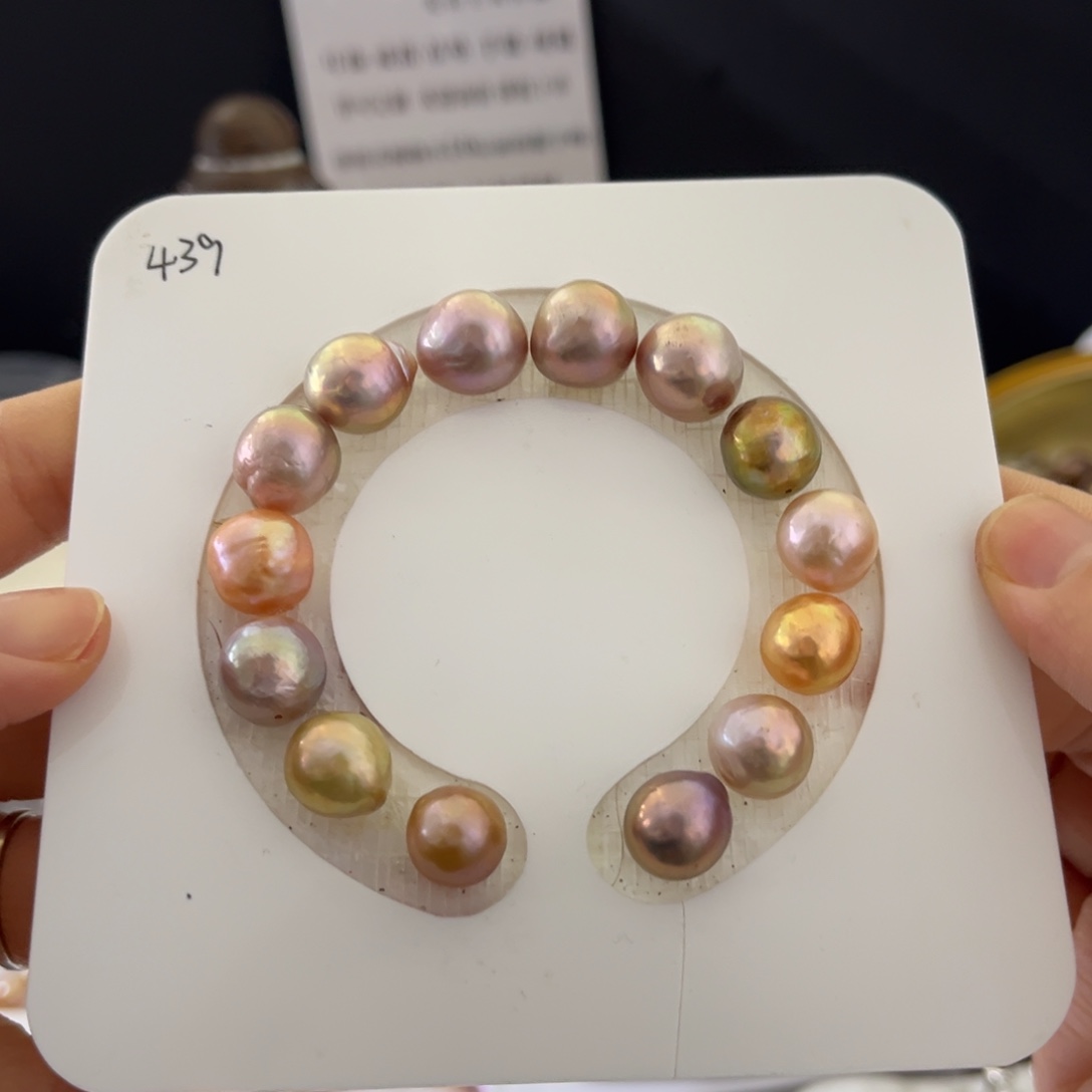 淡水珍珠银S925镶嵌手绳