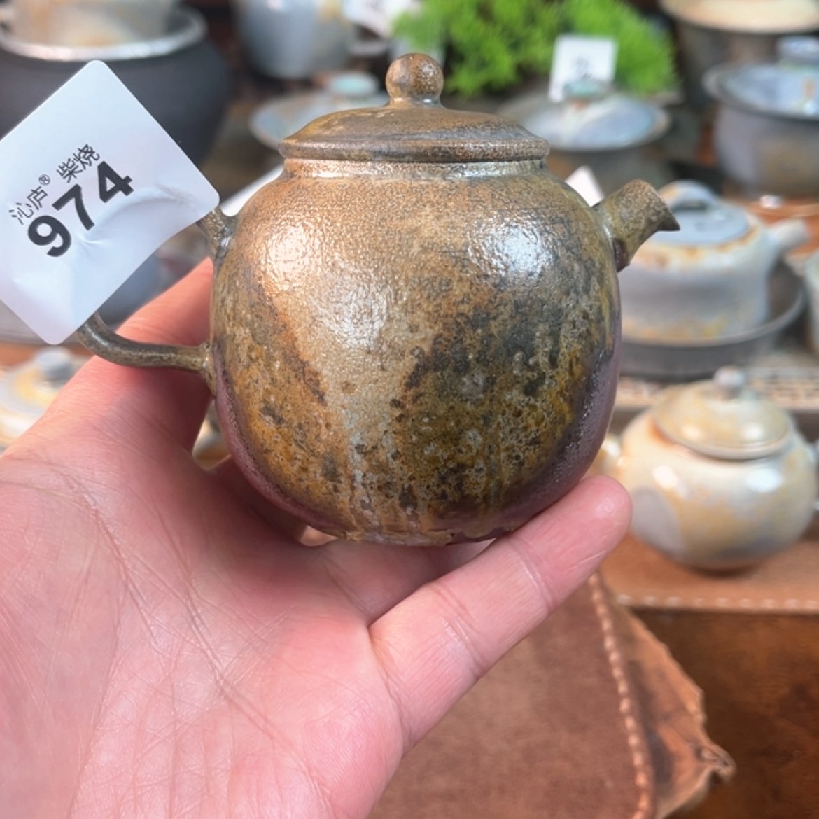 【闪购商品】沁庐柴窑古法柴烧手工茶具