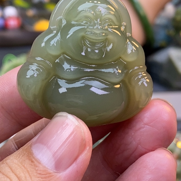 流****和田玉未镶嵌颈饰