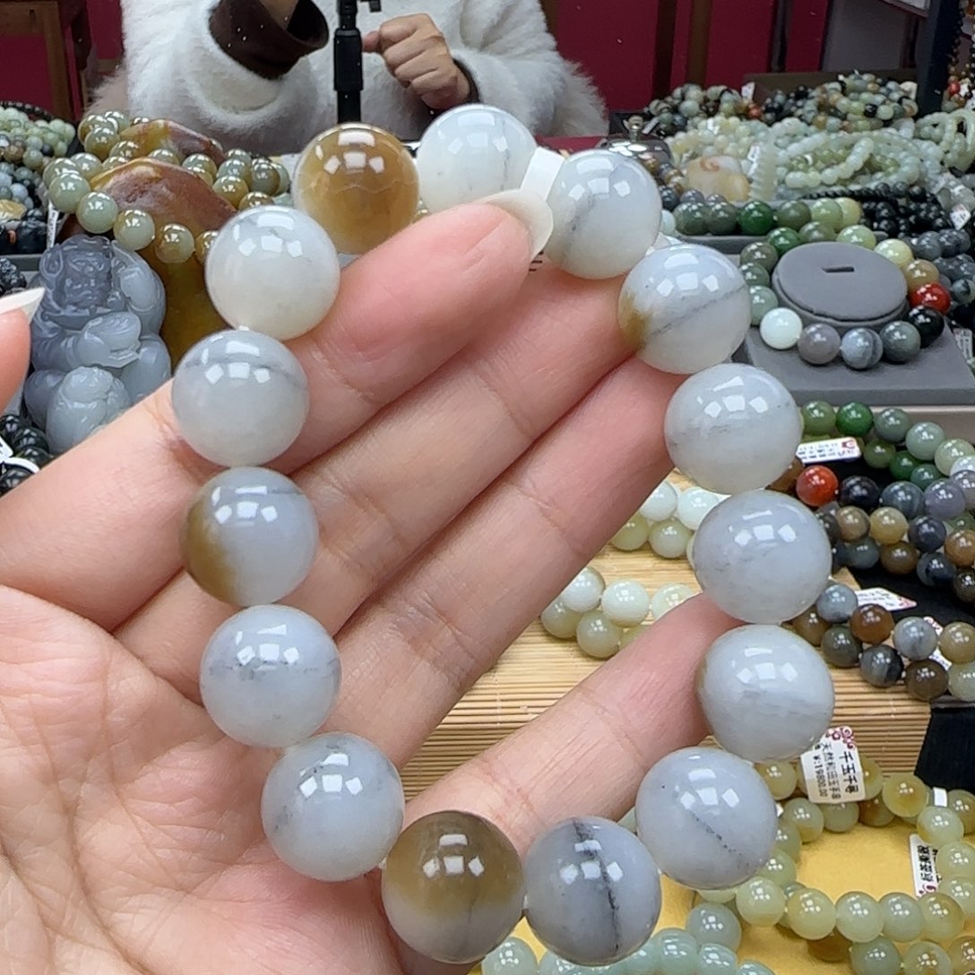 和田玉手链未镶嵌