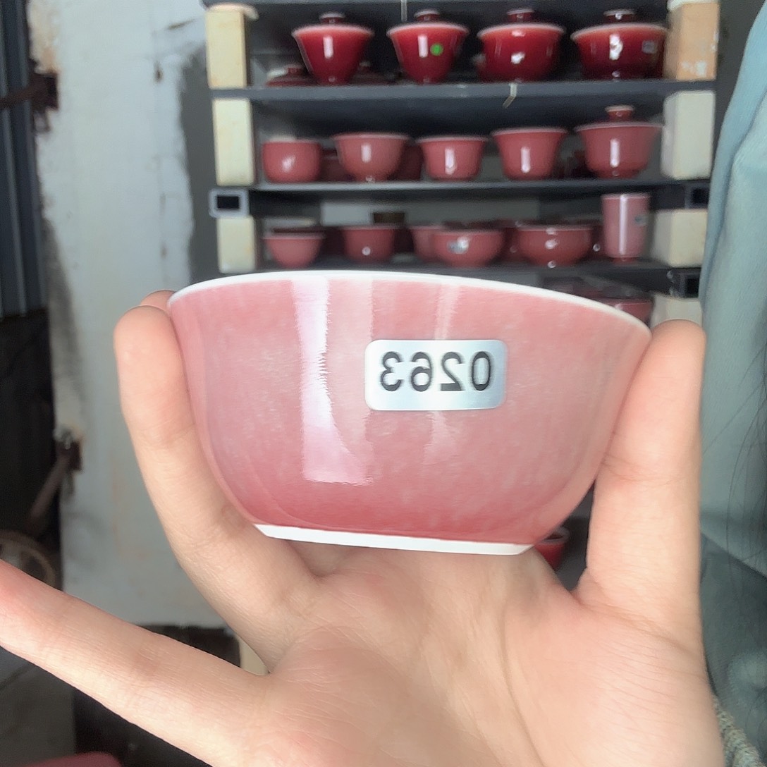 瓷片景德镇郎红陶瓷