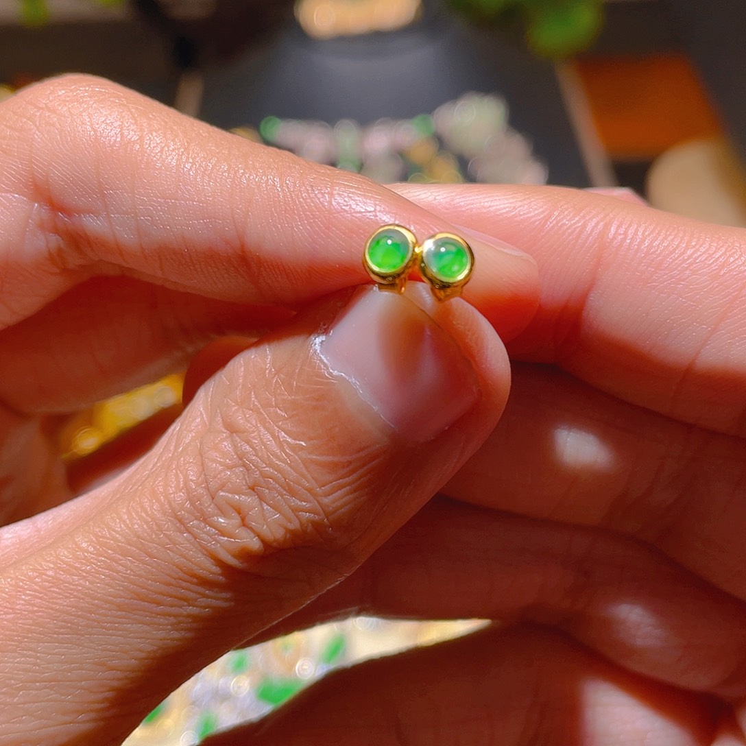 翡翠吊坠(不含链)银S925镶嵌