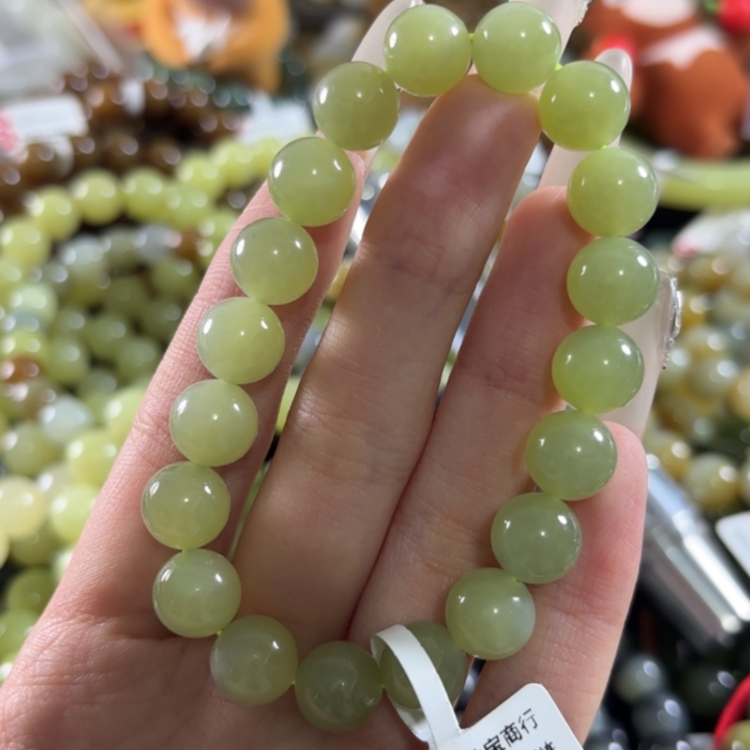 和田玉未镶嵌手链176