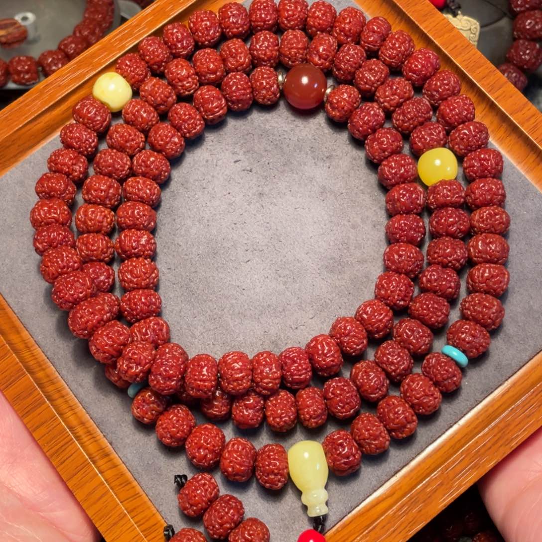 金刚菩提吊坠12老树树王五瓣