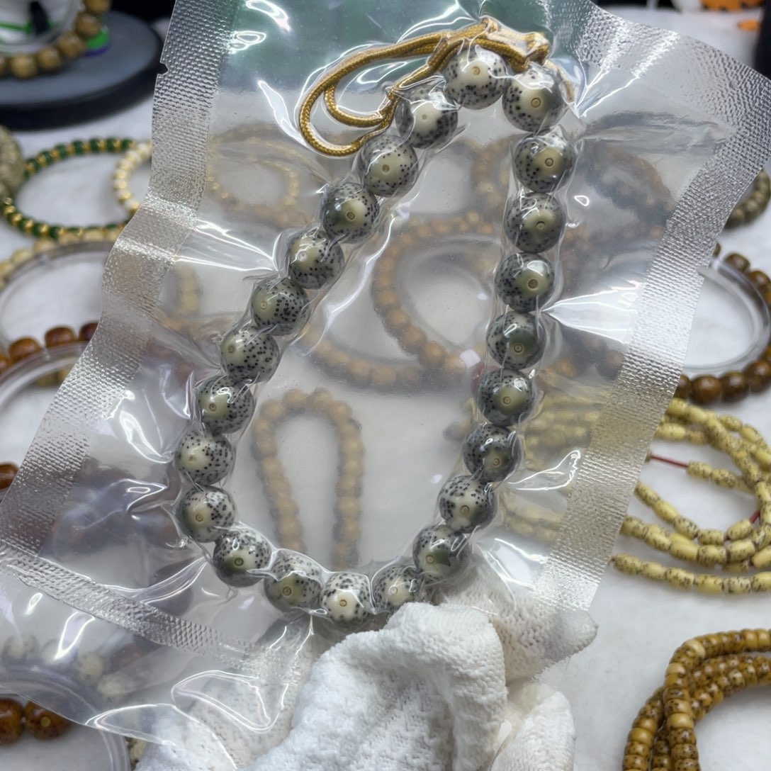 星月菩提把件大眼睛手持