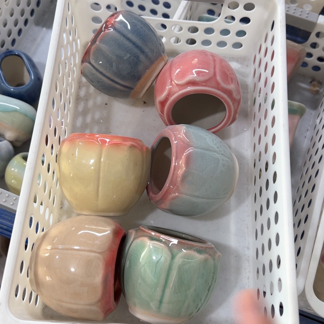 陶瓷多肉小花盆@@2079