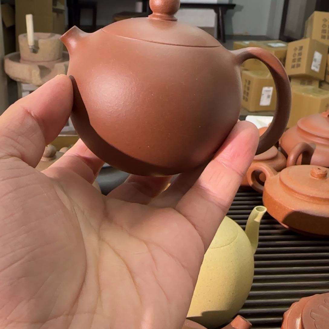 紫砂茶壶紫泥西施