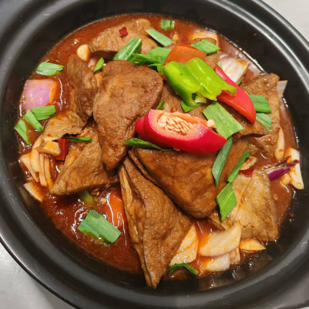 特色臭干煲（送烫菜）