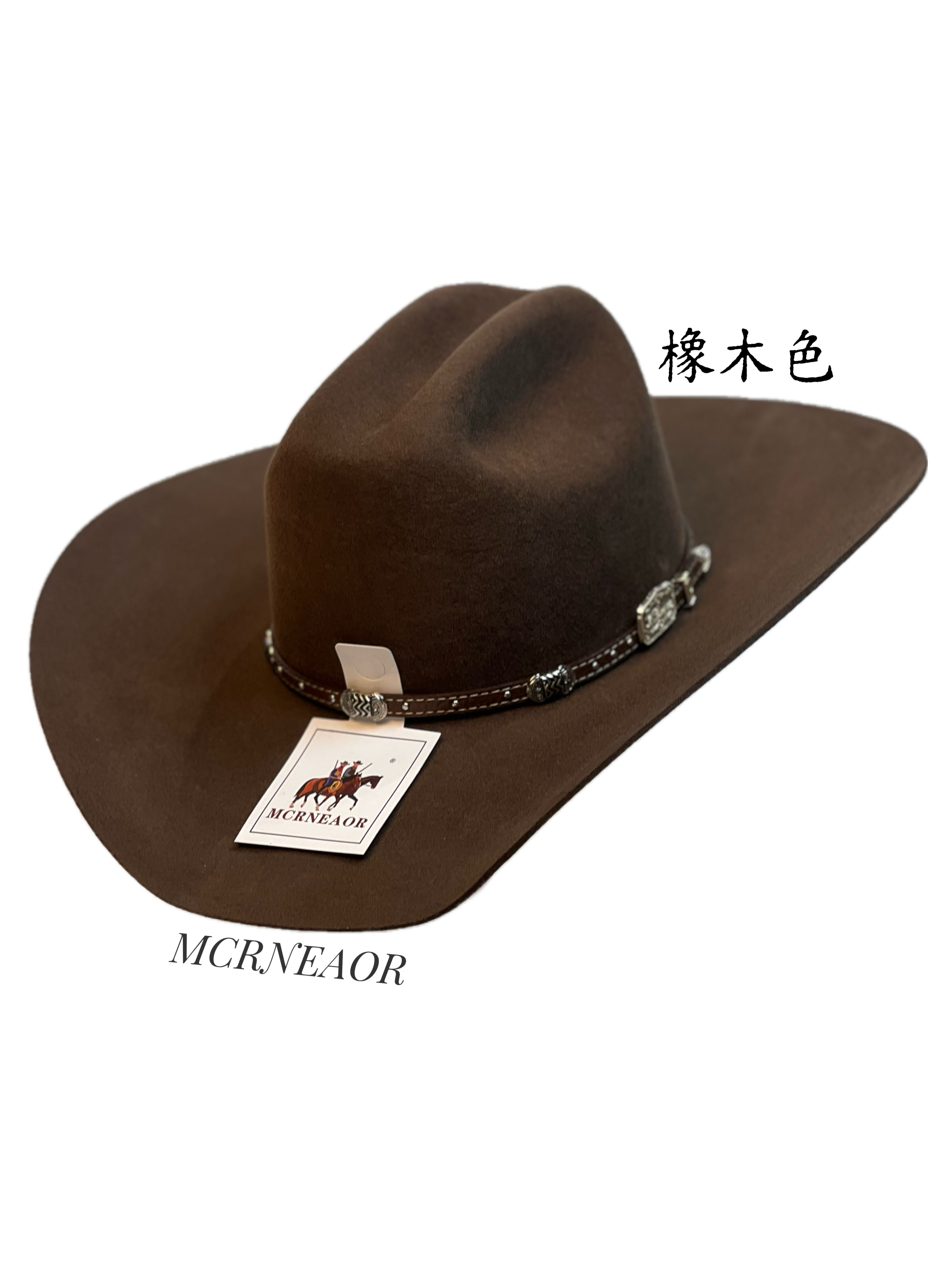 岗坚巴帽业西部牛仔大沿