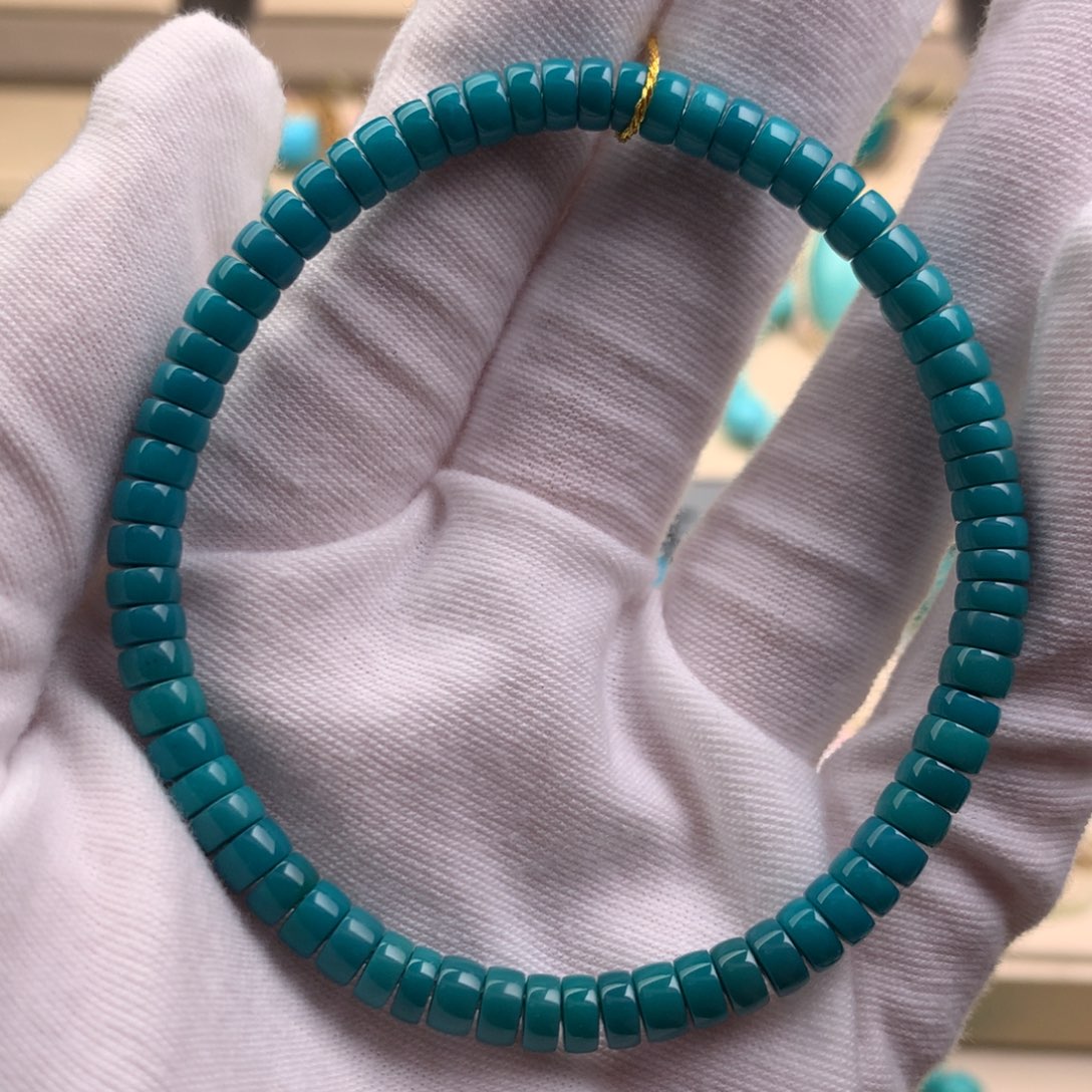 未镶嵌绿松石珠宝奇石