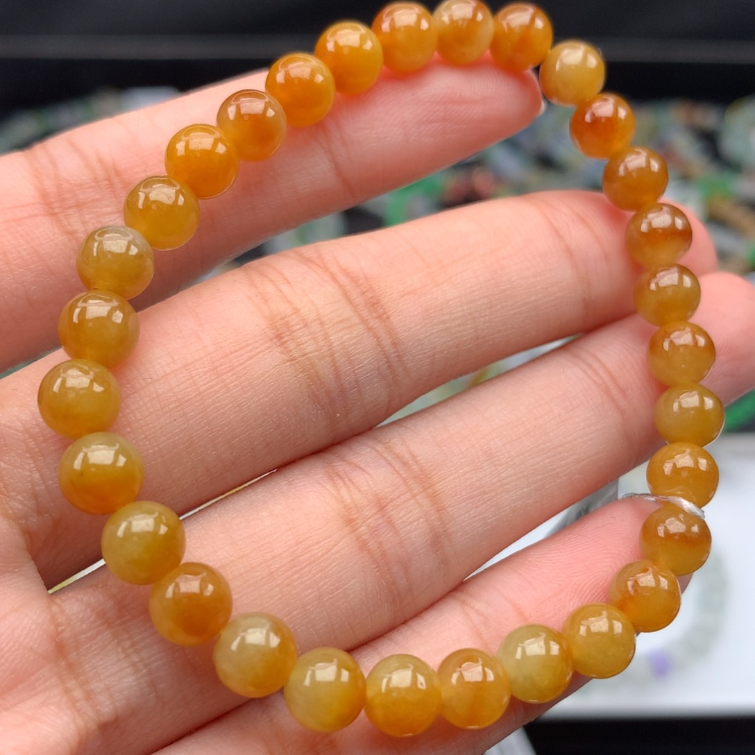 翡翠手链未镶嵌卡