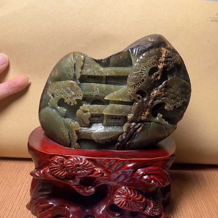 和田玉摆件未镶嵌情