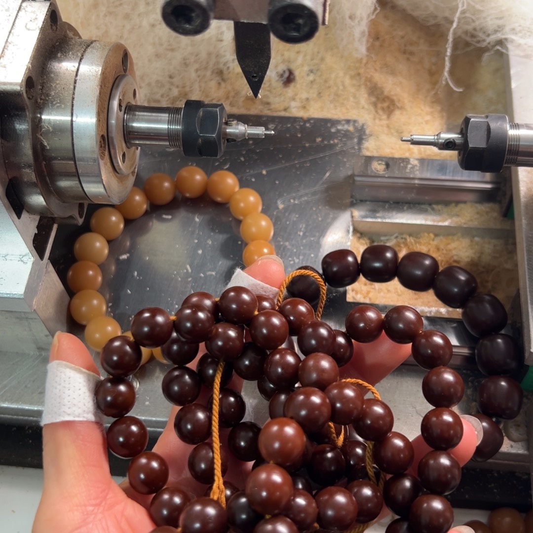 逍***兄手串菩提根/象牙果