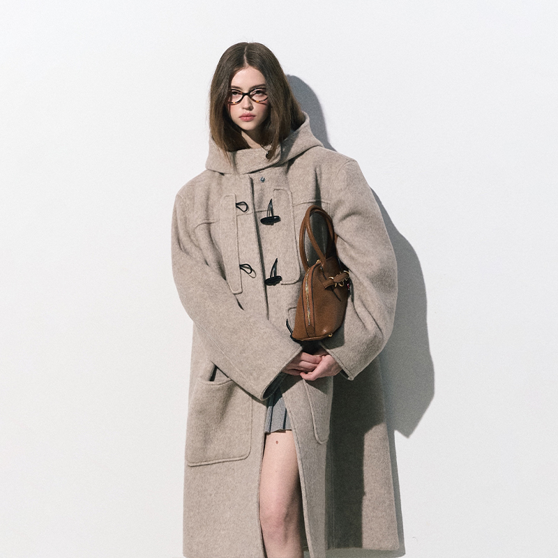 新OAKMOO"松柏的夜晚"羊毛重磅大衣女秋冬2025新款高级感气质外套