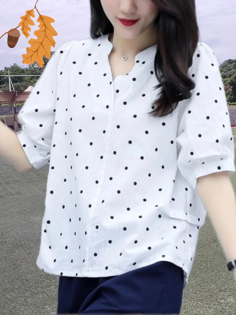 ②款式随机（以直播过款为主）小衫气质港风女装上衣