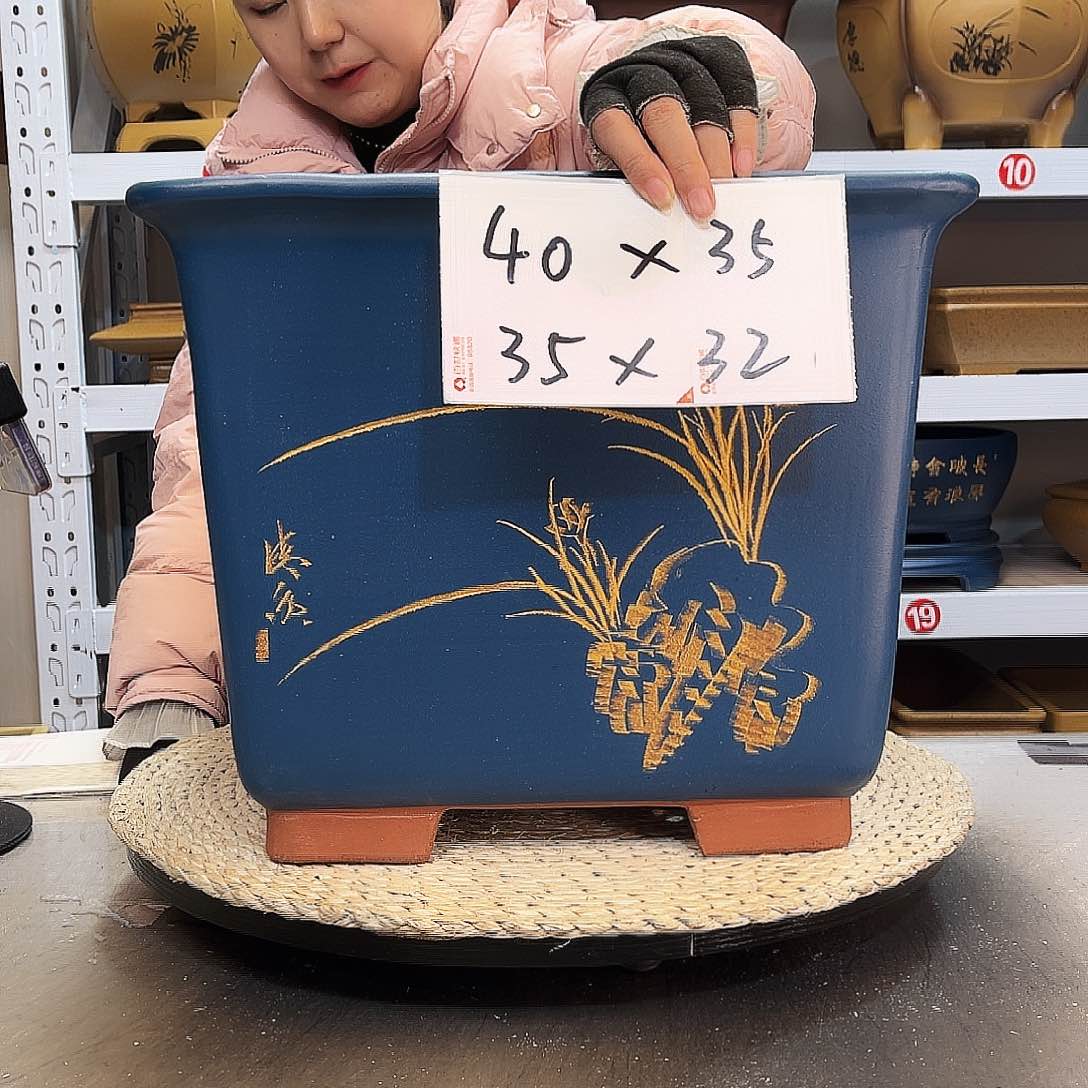 紫砂花盆紫砂花盆