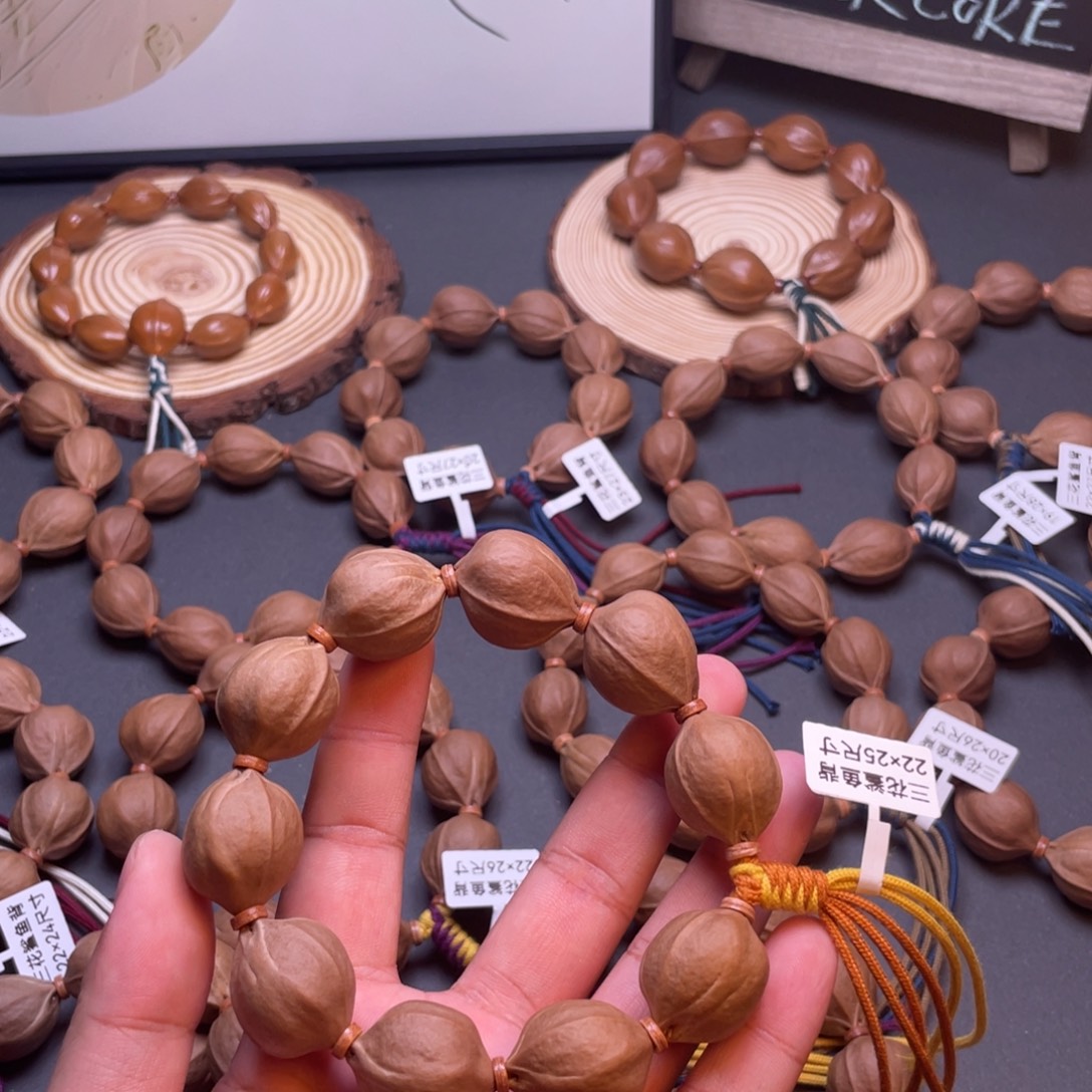 *****手串橄榄核梅林铁核22×25尺寸