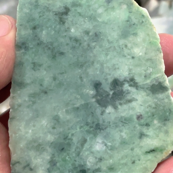 翡翠吊坠(不含链)未镶嵌天然翡翠边角料子