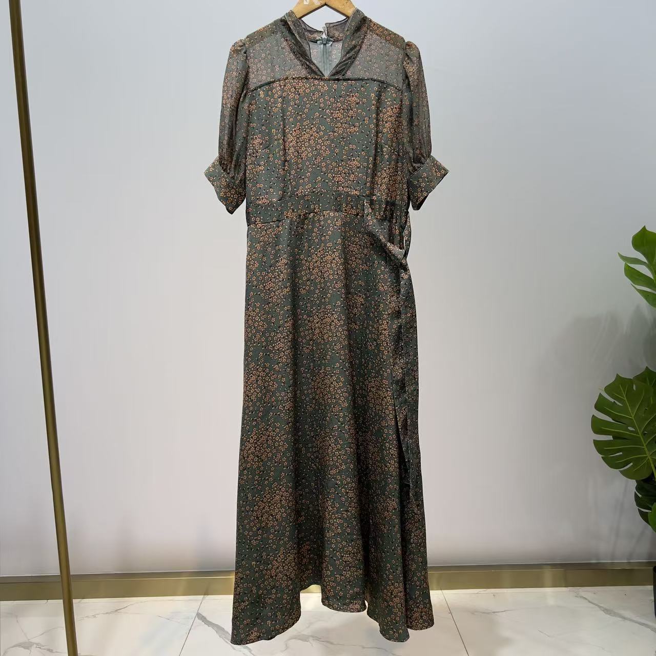 【芳姐甄选】桑蚕丝【新品】2025春裙子吊带连衣裙A048