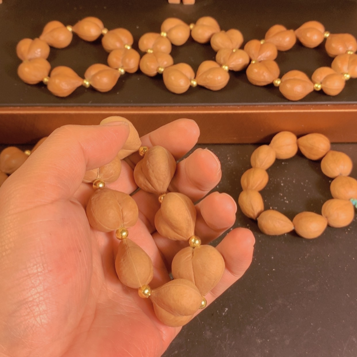 【闪购商品】吊坠桃核我***姐