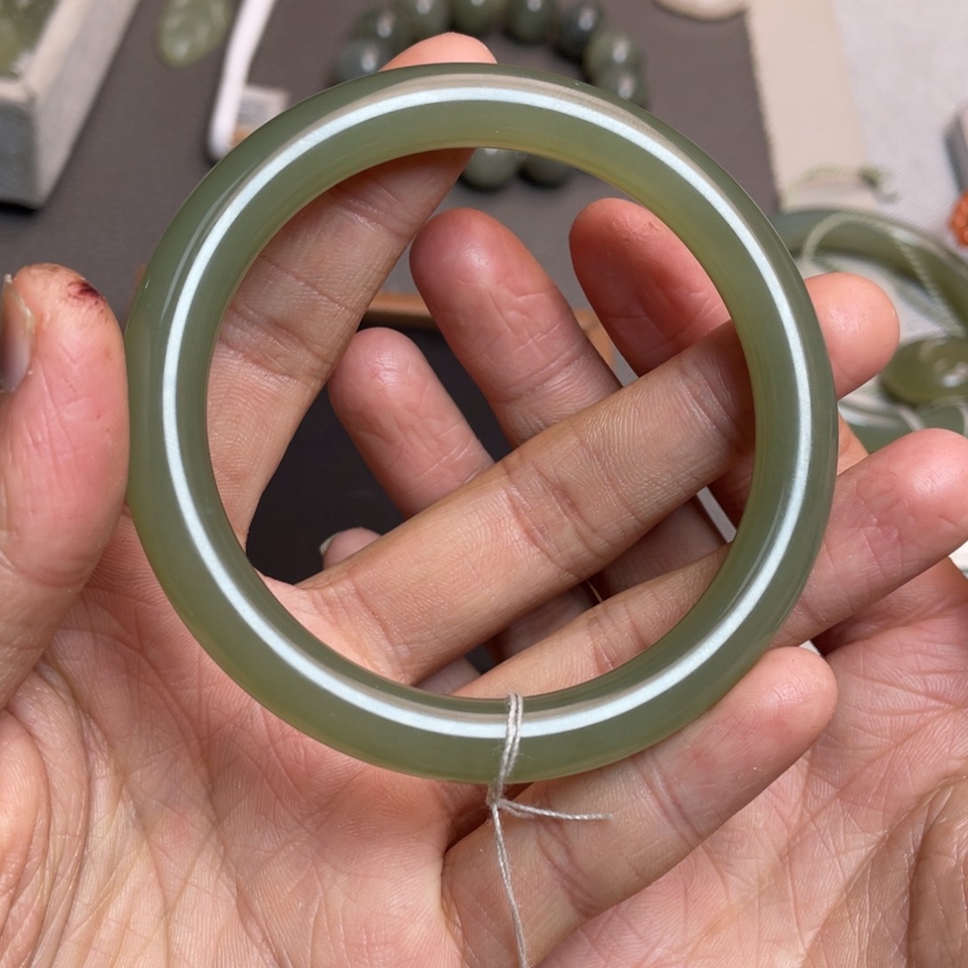 和田玉颈饰未镶嵌59.5