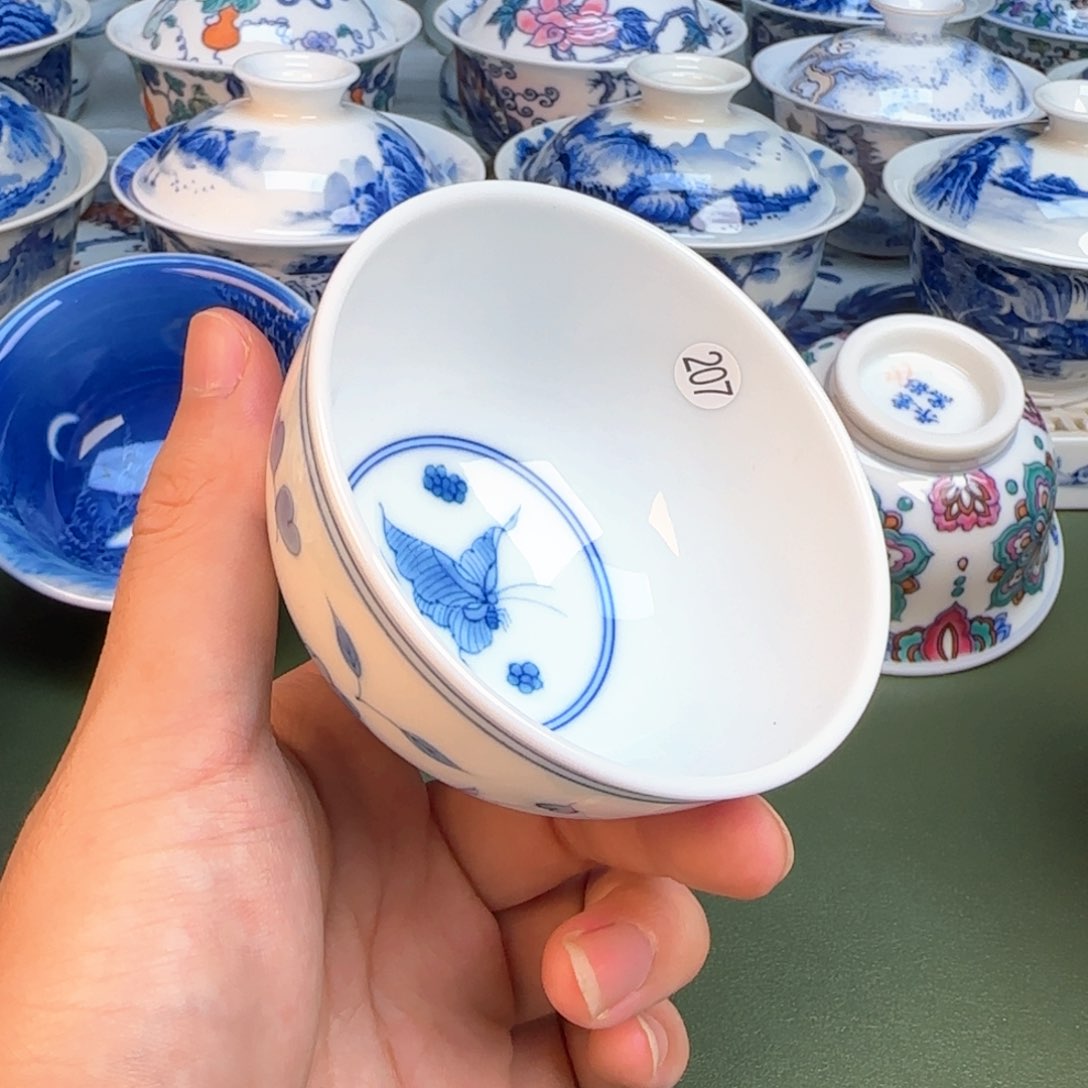彦祖纯手工手绘茶具207
