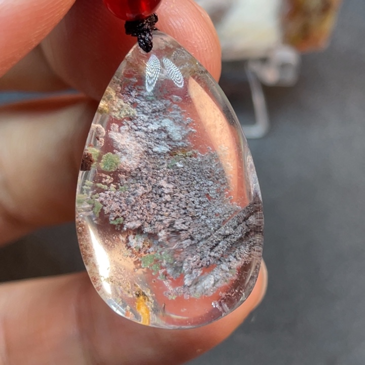 水晶颈饰未镶嵌?***沫