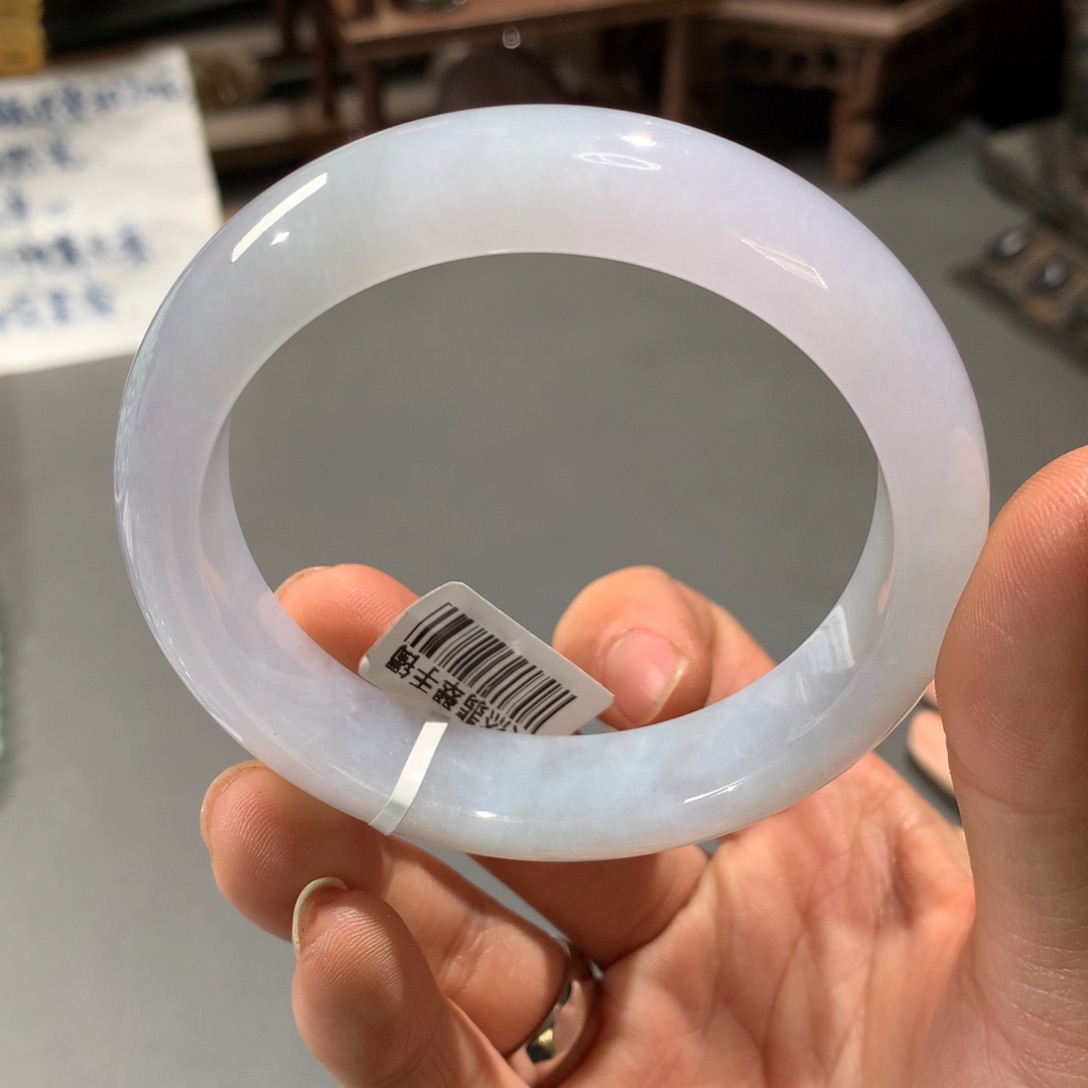 翡翠手镯未镶嵌58.6圈口