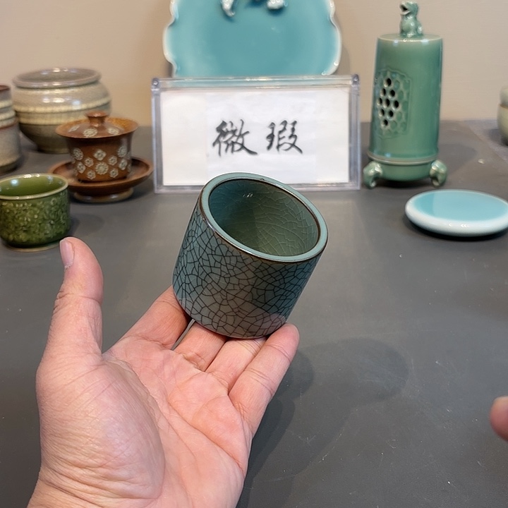 瓷片龙泉青瓷福利青瓷