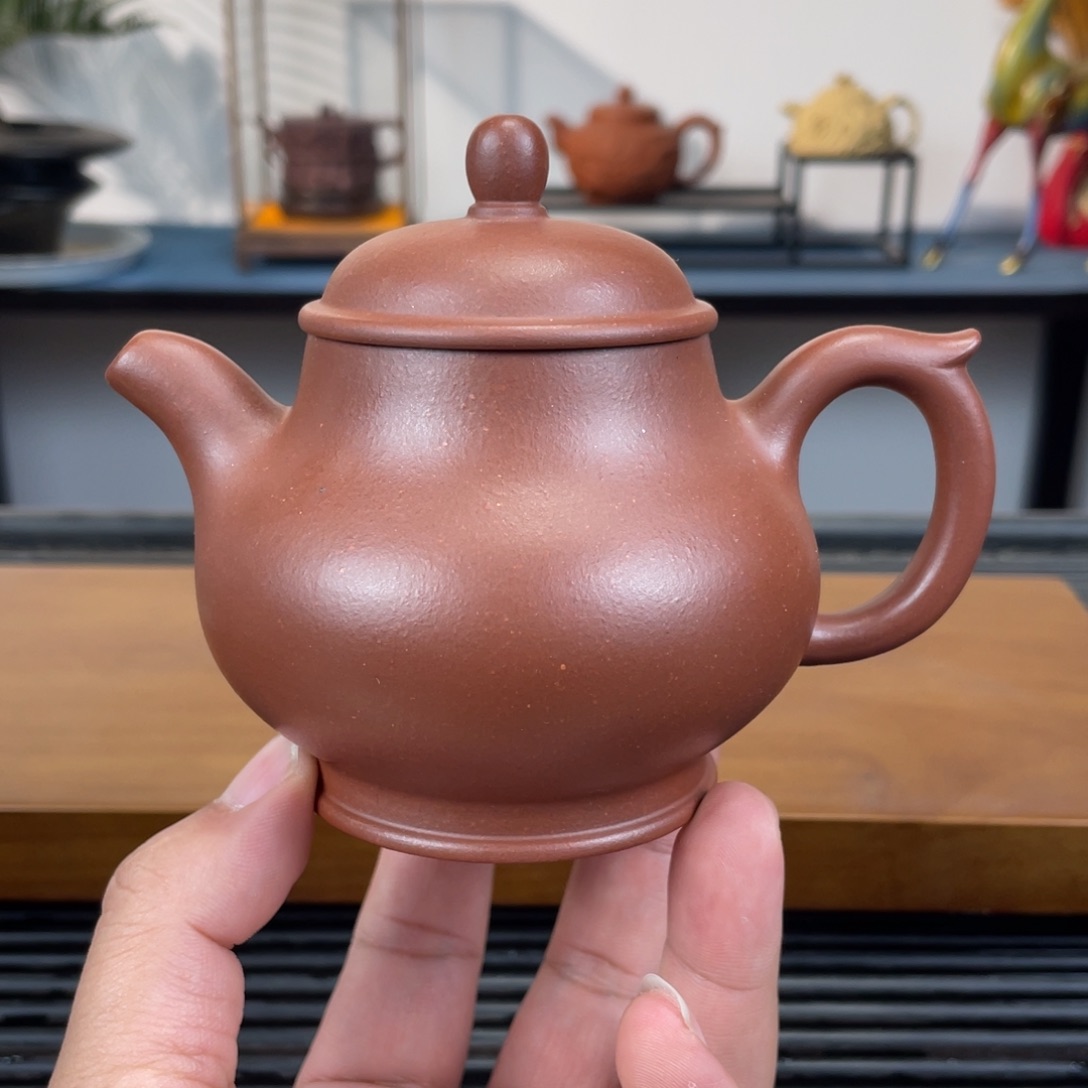 紫砂茶壶中槽青潘壶240cc