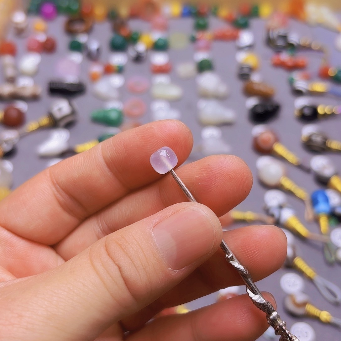 玛瑙/玉髓隔珠未镶嵌?**崔