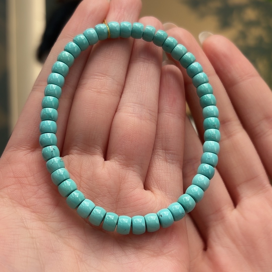 绿松石未镶嵌颈饰