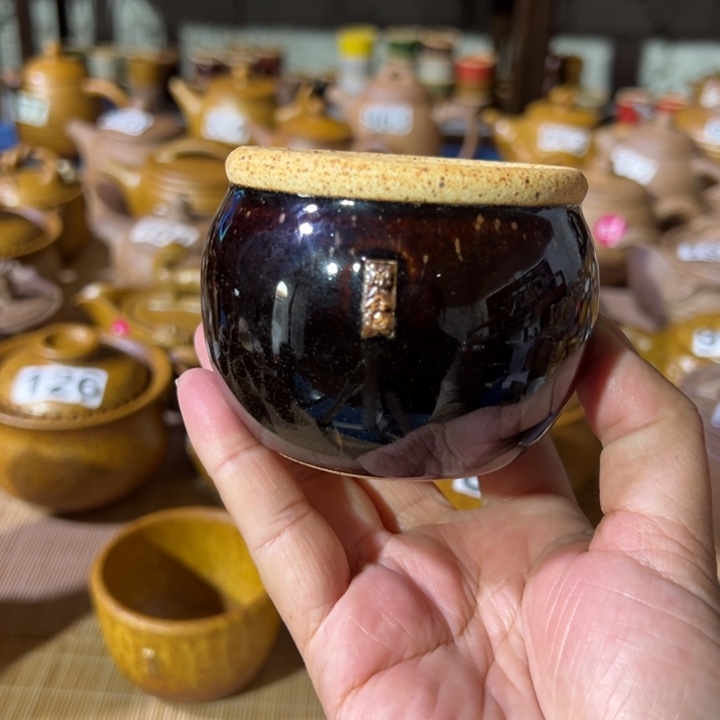 缸150 毫升原谷烧高温粗瓷