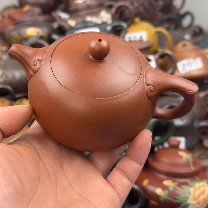 紫砂茶壶紫砂壶壶口磕碰