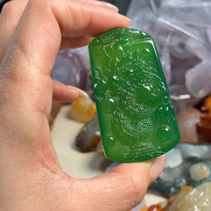 玛瑙/玉髓未镶嵌吊坠(不含链)
