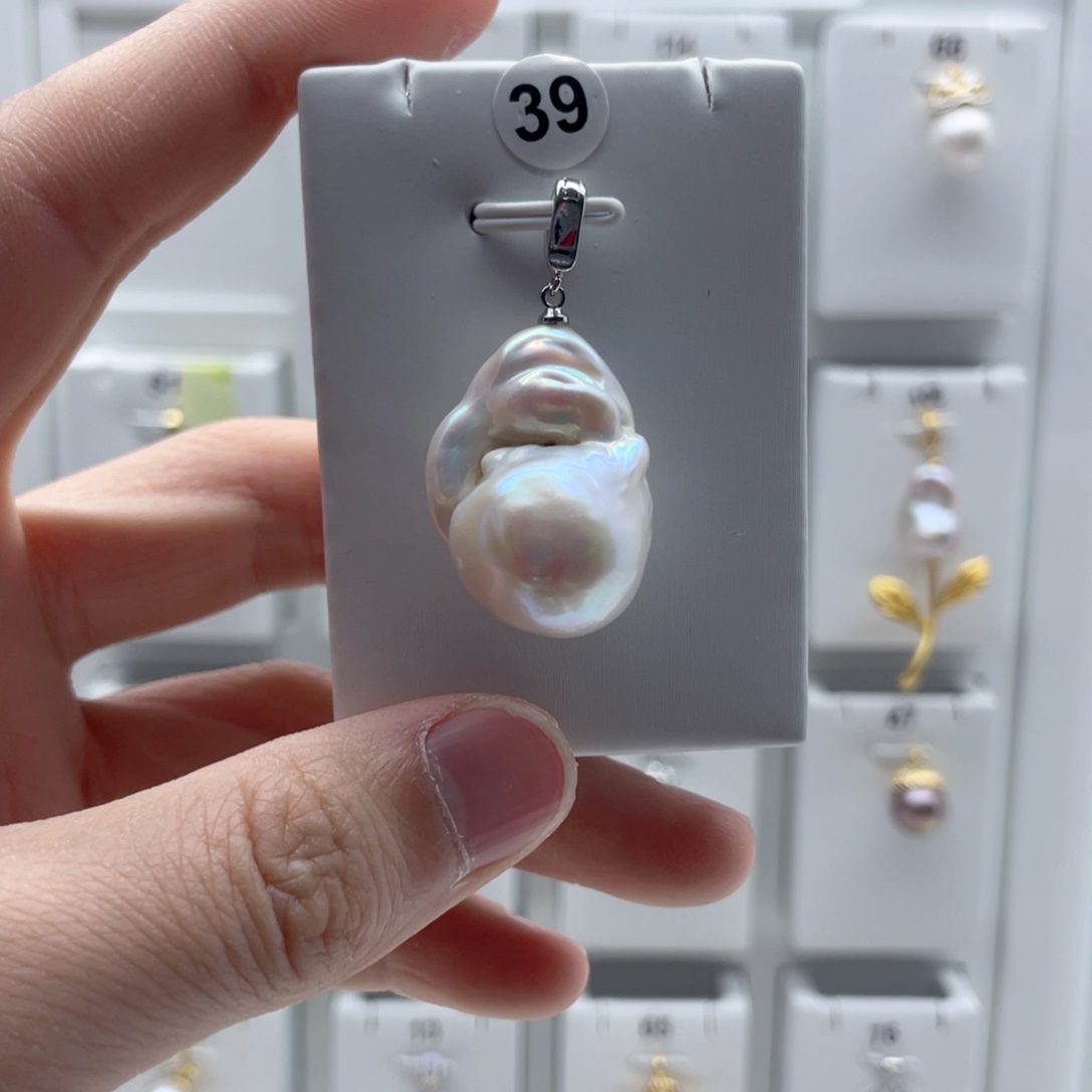 颈饰合金淡水珍珠