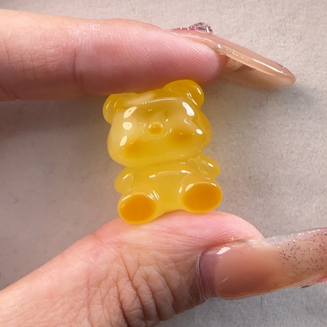 琥珀裸石未镶嵌喜*家